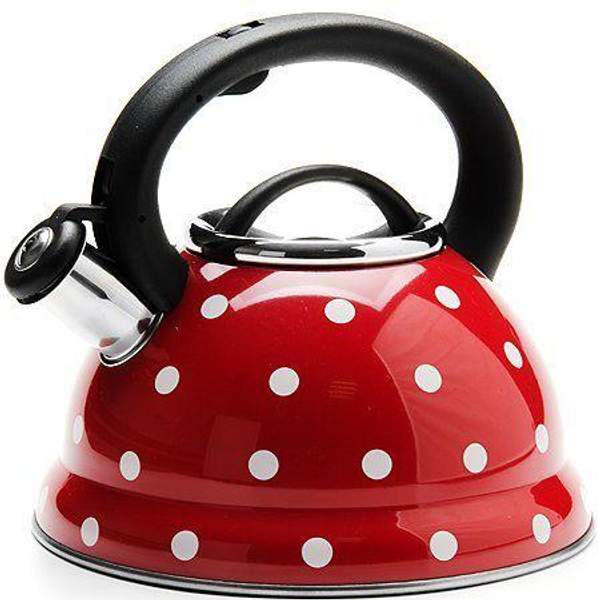 Чайник 2,8 л металлический Красный