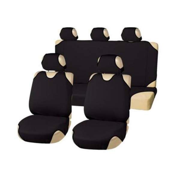 Чехлы-майки полиэстер SKYWAY RODEO 9 предметов черный