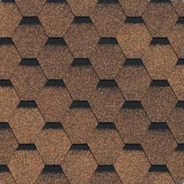 Черепица битумная Docke (Деке) Шеффилд Миндаль