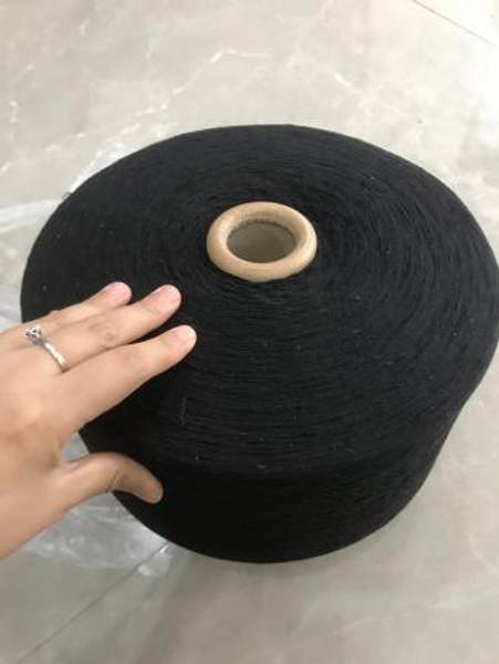 Черная пряжа Nm 17/1 (Ne10/1)