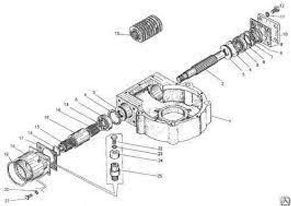 Червяк для ДЗ-98: 29.00.003
