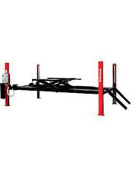 Четырёхстоечный подъёмник Werther 450LT (OMA 526ALT) с подъемником второго уровня