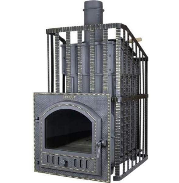 Чугунная Банная Печь "Гефест" (ПБ-03ПС) Ураган купить