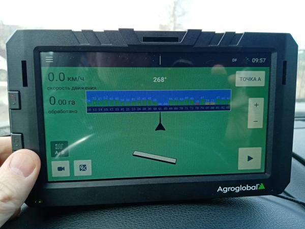 Cистема параллельного вождения Agroglobal Agn AT5 агро навигатор трактор