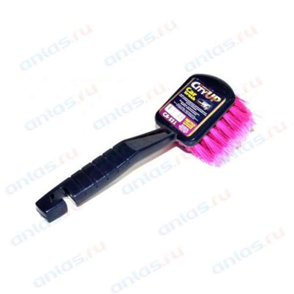 CITY UP Щетка для мытья 25 см расщепл. для бережной мойки City Up CA-521