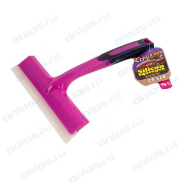 CITY UP Скребок для мытья стекол City Up 25 см силиконовый CA-518