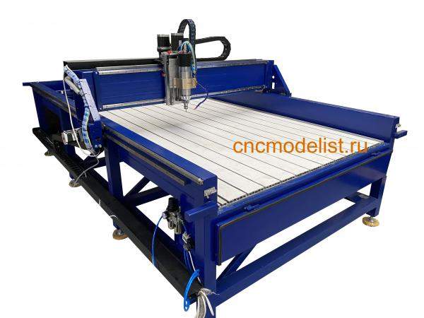 CNC-STP-ATC гравировально-фрезерный ЧПУ станок по камню и металлу с автосменой инструмента