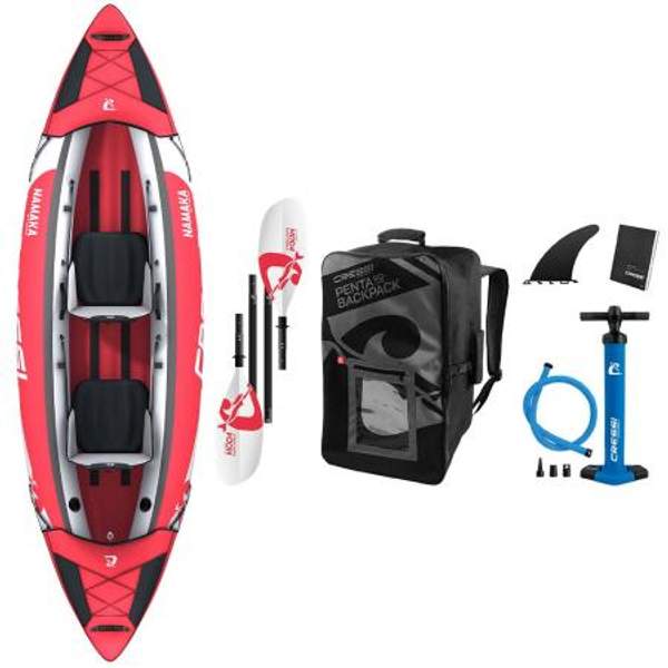 Cressi ENC 011080 Kayak Namaka 10´7´´ Rojo (Doble) Красный Red One Size