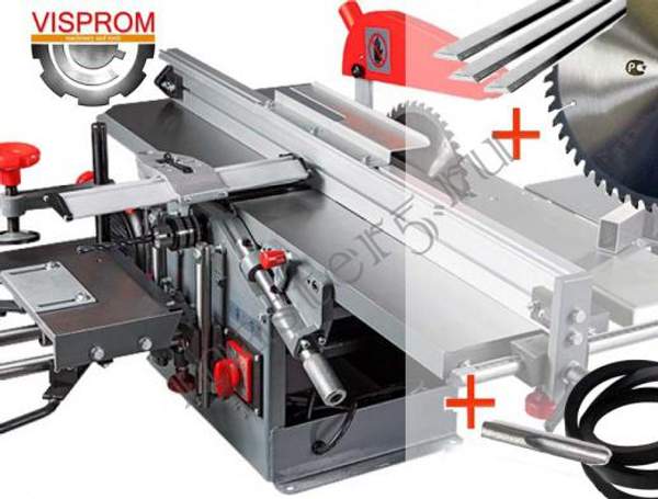 Cтанок Visprom CWM-200-3|220 комбинированный EXTRA-комплект