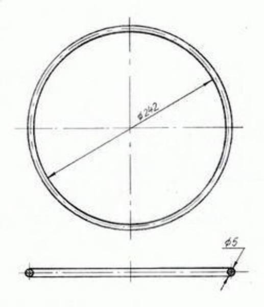 Д131.00.56 (Д100.01.056) кольцо уплотнительное
