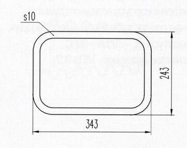 Д218.00.10 (Д100.41.111-А) прокладка уплотнения смотровой крышки