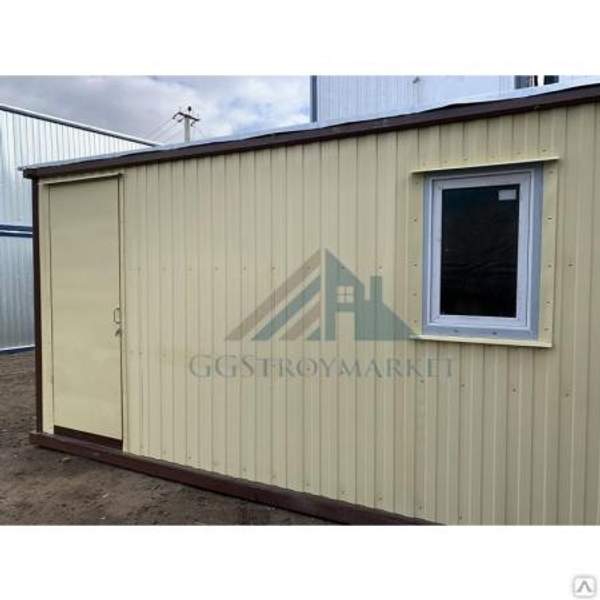 Дачный домик, бытовка металлическая 6м Новая, утепленная
