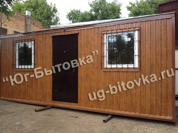 Дачный домик (вагончик, бытовка, блок-контейнер) "Под Дерево"