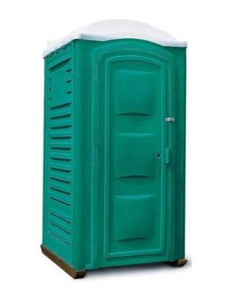 Дачный туалет Стандарт зеленого цвета