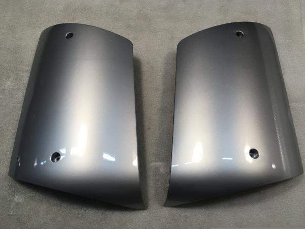 Дефлекторы ветровики Volvo FH Вольво ФШ серебро