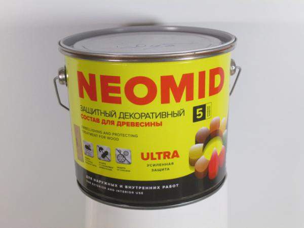Декоративная пропитка для дерева Neomid BIO COLOR ULTRA Дуб - 9 л