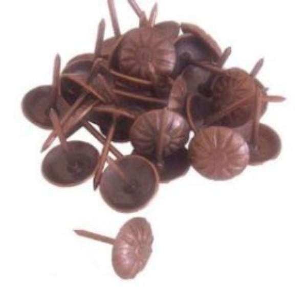 Декоротивные гвозди (черный) 100 шт