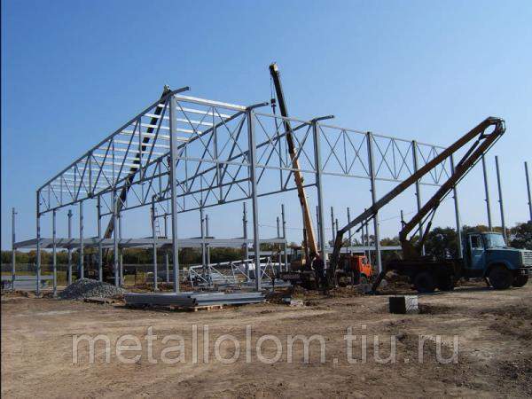 Демонтаж металла. Демонтаж металлоконструкций по Москве и Мос. Обл. Металлолом в Климовске.