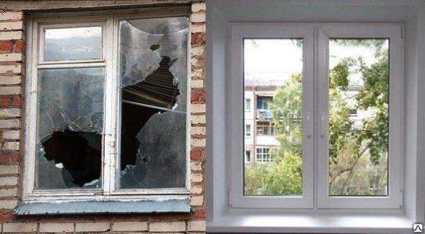 Демонтаж пластикового подоконника