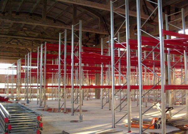 Демонтаж складских стеллажей, мезонин, пл