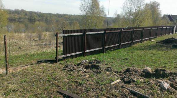 Демонтаж заборов