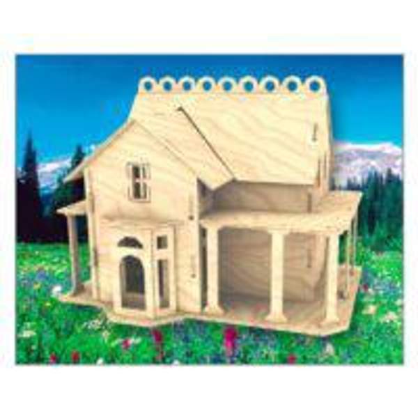 Деревянная сборная модель Вилла