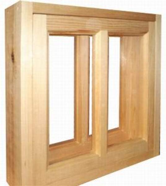 Деревянный оконный блок из сосны