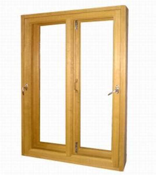 Деревянное окно для квартиры