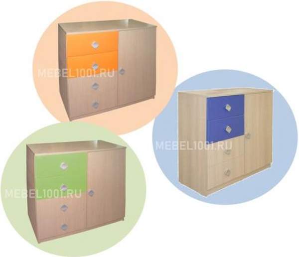 Детская мебель ЖИЛИ-БЫЛИ, комод