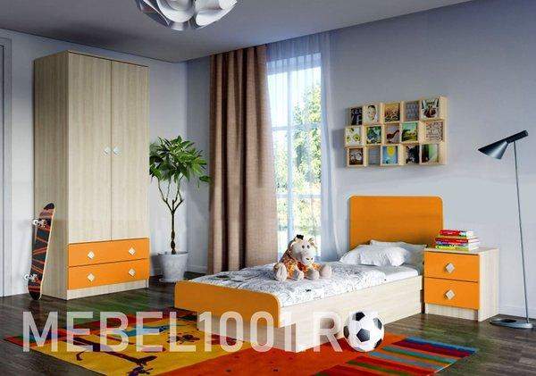 Детская мебель ЖИЛИ-БЫЛИ, комплект-6 оранжевый