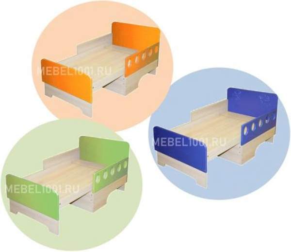 Детская мебель ЖИЛИ-БЫЛИ, кровать раздвижная ВЫРАСТАЙКА