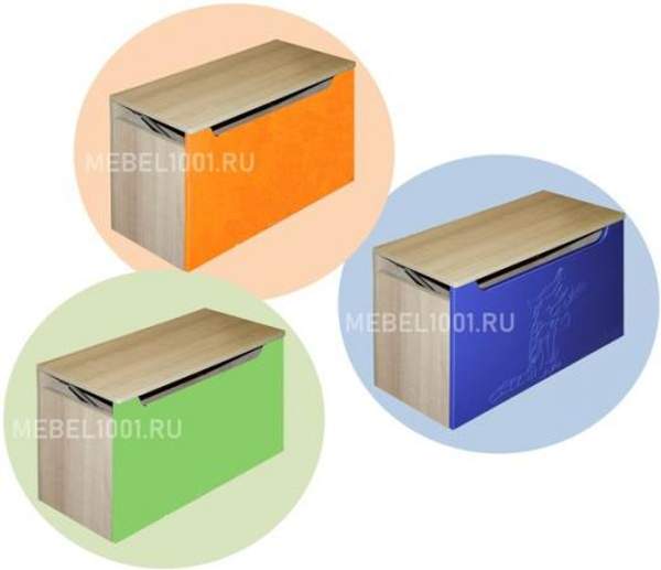 Детская мебель ЖИЛИ-БЫЛИ, ящик для игрушек