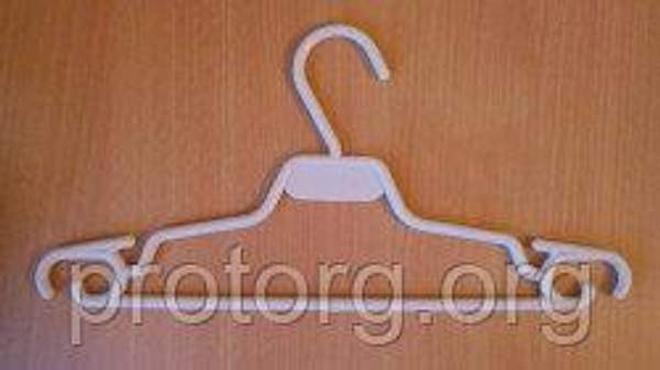 Детская вешалка плечики пластиковая, 320 мм