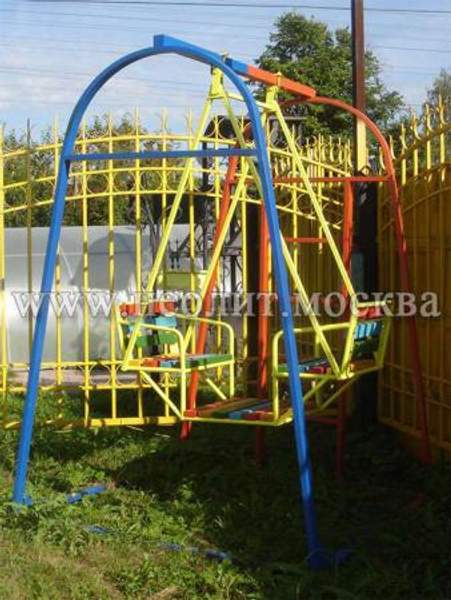 Детские качели К-01 - маятниковые