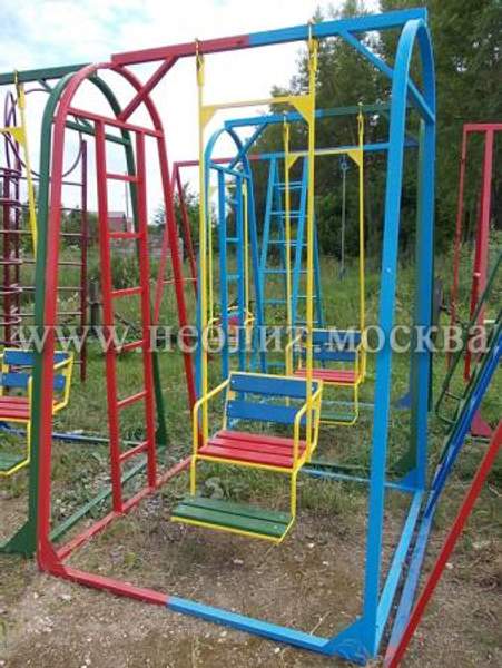 Детские качели К-02 - маятниковые