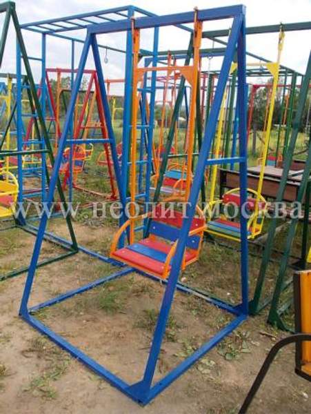 Детские качели К-06 - маятниковые