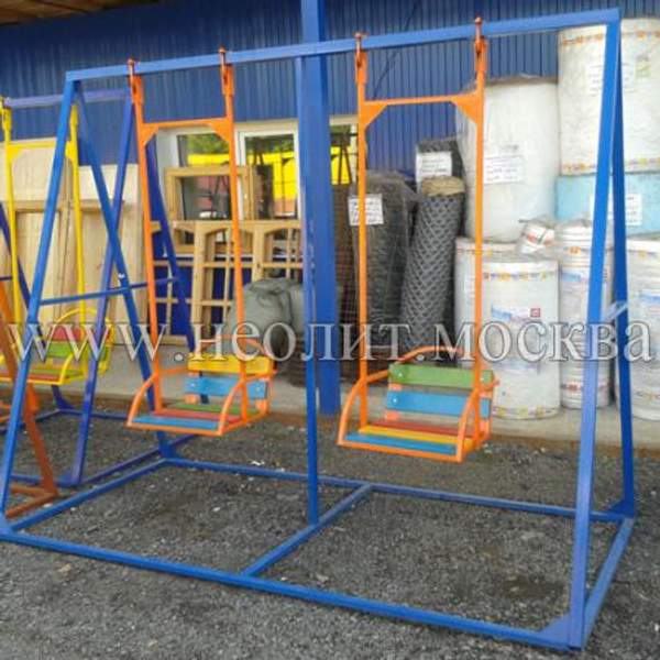 Детские качели К-07 - маятниковые