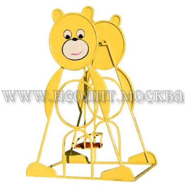 Детские качели маятниковые ИК-17 "Медведи"
