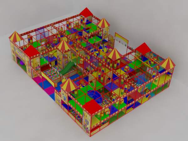 Детский игровой лабиринт «Замок»