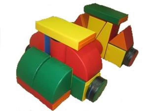 Детский мягкий конструктор - 21 элемент