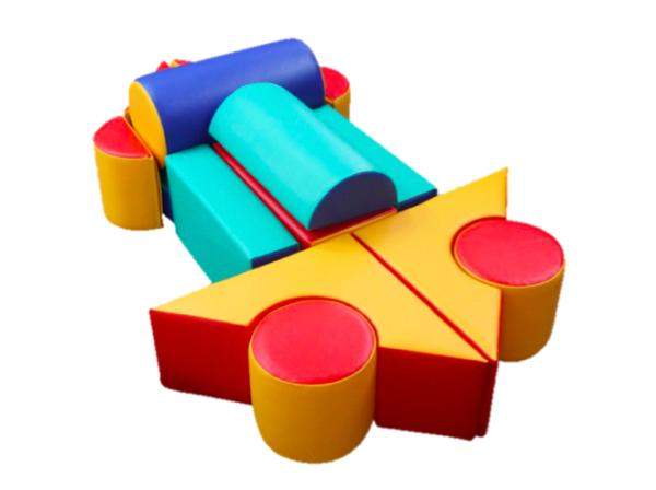 Детский мягкий конструктор - Самолет