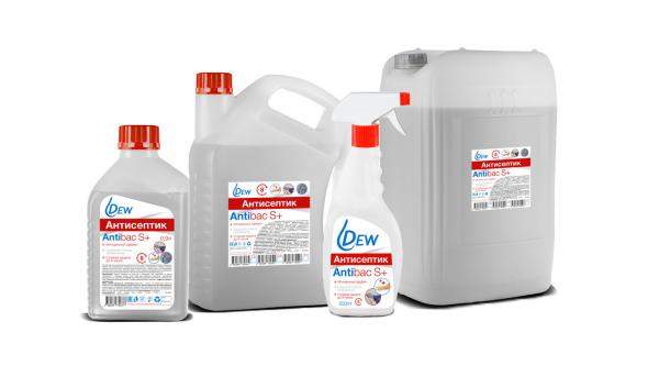 Dew AntiBac S+ спиртовой антисептик