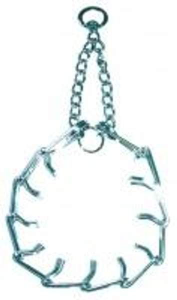 Dezzie Ошейник для дрессировки собак (хромированная сталь) 4.0 мм.*60 см. арт. 278.5601013