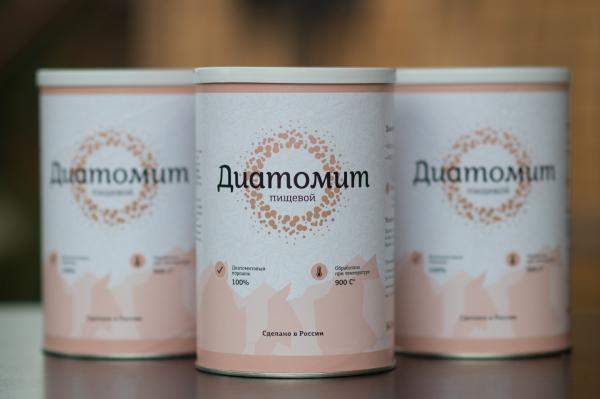 Диатомит (Кизельгур), кремний из Диатомовых водорослей пищ, Банка 300 гр, Дилер завода, Доставка РФ!