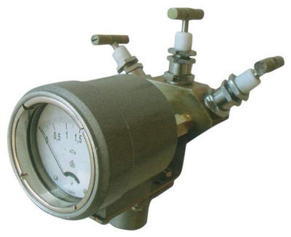 Дифманометр ДСП-80В с вентильным блоком