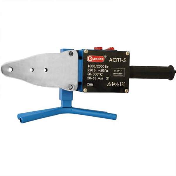 ДИОЛД ДИОЛД АСПТ-5 паяльник для сварки пластиковых и полипропиленовых труб, 10150080