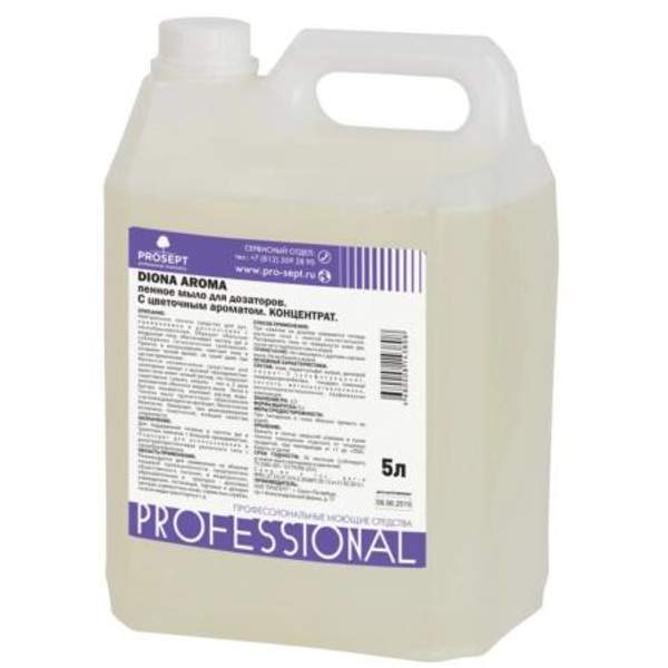 Diona Flower пенное мыло для дозаторов