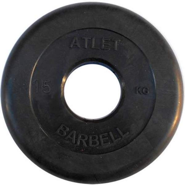 Диск Barbell Atlet 51мм 15кг