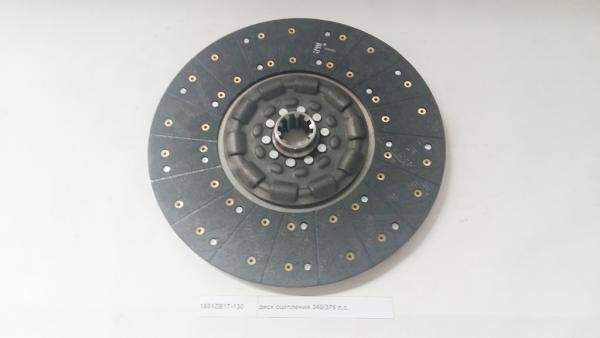 Диск сцепления 1601ZB1T-130 340/375 л.с. 430 втулка d=51 z=10 (DONG FENG)