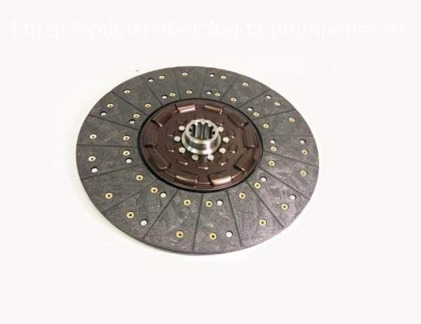 Диск сцепления 420 втулка d=45 z=10 Howo